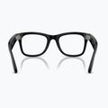 Kamerás szemüveg Ray-Ban Meta Wayfarer shiny black/trs grey 5