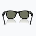 Kamerás szemüveg Ray-Ban Meta Wayfarer shiny black/g15 green polar 3