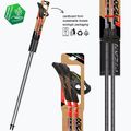 Nordic walking botok Fizan Carbon Pro Impulse piros 3