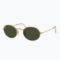 Napszemüveg Ray-Ban Oval arista gold/green g-15 4