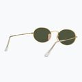 Napszemüveg Ray-Ban Oval arista gold/green g-15 6