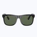 Gyerek napszemüveg Ray-Ban Justin black/dark green 2