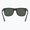 Gyerek napszemüveg Ray-Ban Justin black/dark green 6