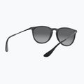 Napszemüveg Ray-Ban Erika matt black/grey 6