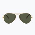Napszemüveg Ray-Ban Aviator Metal II gold arista/green g-15 2