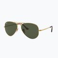 Napszemüveg Ray-Ban Aviator Metal II gold arista/green g-15 4