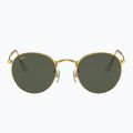 Napszemüveg Ray-Ban Round Metal gold/green g-15 2