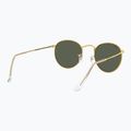 Napszemüveg Ray-Ban Round Metal gold/green g-15 6