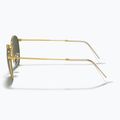 Napszemüveg Ray-Ban Round Metal gold/green g-15 7