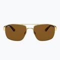Napszemüveg Ray-Ban RB3663 arista gold/brown 2
