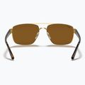 Napszemüveg Ray-Ban RB3663 arista gold/brown 5