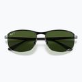Napszemüveg Ray-Ban Rb3671 Polarized+ Lenses black silver/dark green polarized+ 3