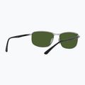 Napszemüveg Ray-Ban Rb3671 Polarized+ Lenses black silver/dark green polarized+ 6