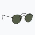 Napszemüveg Ray-Ban Round Metal black/green g-15