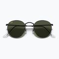 Napszemüveg Ray-Ban Round Metal black/green g-15 3