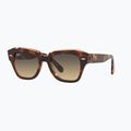 Napszemüveg Ray-Ban State Street brown/brown gradient 4