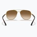 Napszemüveg Ray-Ban RB3683 arista gold/brown 5
