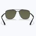 Napszemüveg Ray-Ban RB3683 black/green g-15 polarized 5