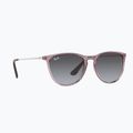 Gyerek napszemüveg Ray-Ban Erika transparent violet/grey gradient