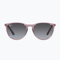 Gyerek napszemüveg Ray-Ban Erika transparent violet/grey gradient 2