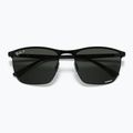 Napszemüveg Ray-Ban RB3686 Polarized+ Lenses matte black/dark grey polarized+ 3