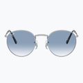 Napszemüveg Ray-Ban New Round silver/blue 2