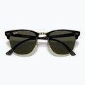 Napszemüveg Ray-Ban Clubmaster Classic black/gold/green g-15 3