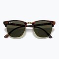 Napszemüveg Ray-Ban Clubmaster Classic tortoiseshell/gold/green g-15 3