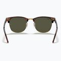 Napszemüveg Ray-Ban Clubmaster Classic tortoiseshell/gold/green g-15 5