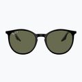 Napszemüveg Ray-Ban RB2204 transparent black/green polarized 2