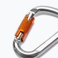 Mászótechnika Hms Snappy Cf Twist Lock L4600006 ezüst-narancs 2C46000ZPE 3