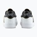 EA7 Emporio Armani Classic Logo cipő fehér/ fekete/ arany 10