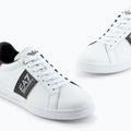 EA7 Emporio Armani Classic Logo cipő fehér/ fekete/ arany 13