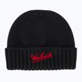 Férfi téli sapka Woolrich Merino Wool Logo Beanie black
