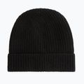 Férfi téli sapka Woolrich Knitted Ribbed Beanie black 2