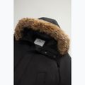Férfi Woolrich Polar magas nyakú szőrme kabát fekete 7