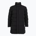 Férfi Woolrich Matt Stretch Hosszú Puffer dzseki fekete 15