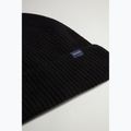 Férfi téli sapka Woolrich Knitted Ribbed Beanie black 3