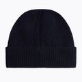 Férfi téli sapka Woolrich Knitted Ribbed Beanie melton blue 2