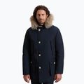 Férfi bélelt kabát Woolrich Arctic Detachable Fur Parka melton blue