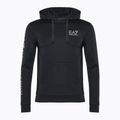 Férfi pulóver EA7 Emporio Armani Train Logo Series Hoodie Extended Logo Coft night blue/white logo 5