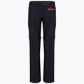 Női trekking nadrág CMP Zip Off fekete/rózsaszín 3T51446 2