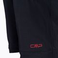 Női trekking nadrág CMP Zip Off fekete/rózsaszín 3T51446 4