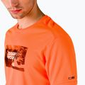 Férfi CMP trekking póló narancssárga 30T5057/C706 4