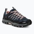 Gyerek trekking cipő CMP Rigel Low Wp asphalt/rose