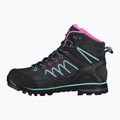 Női trekking cipő CMP Moon Mid WP antracite/acqua 10