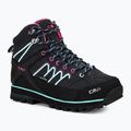 Női trekking cipő CMP Moon Mid WP antracite/acqua