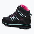 Női trekking cipő CMP Moon Mid WP antracite/acqua 3