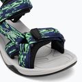 CMP Hamal gyermek szandál b.blue/verde fluo 7