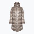 Woolrich női kabát Aliquippa Long Puffer világos taupe